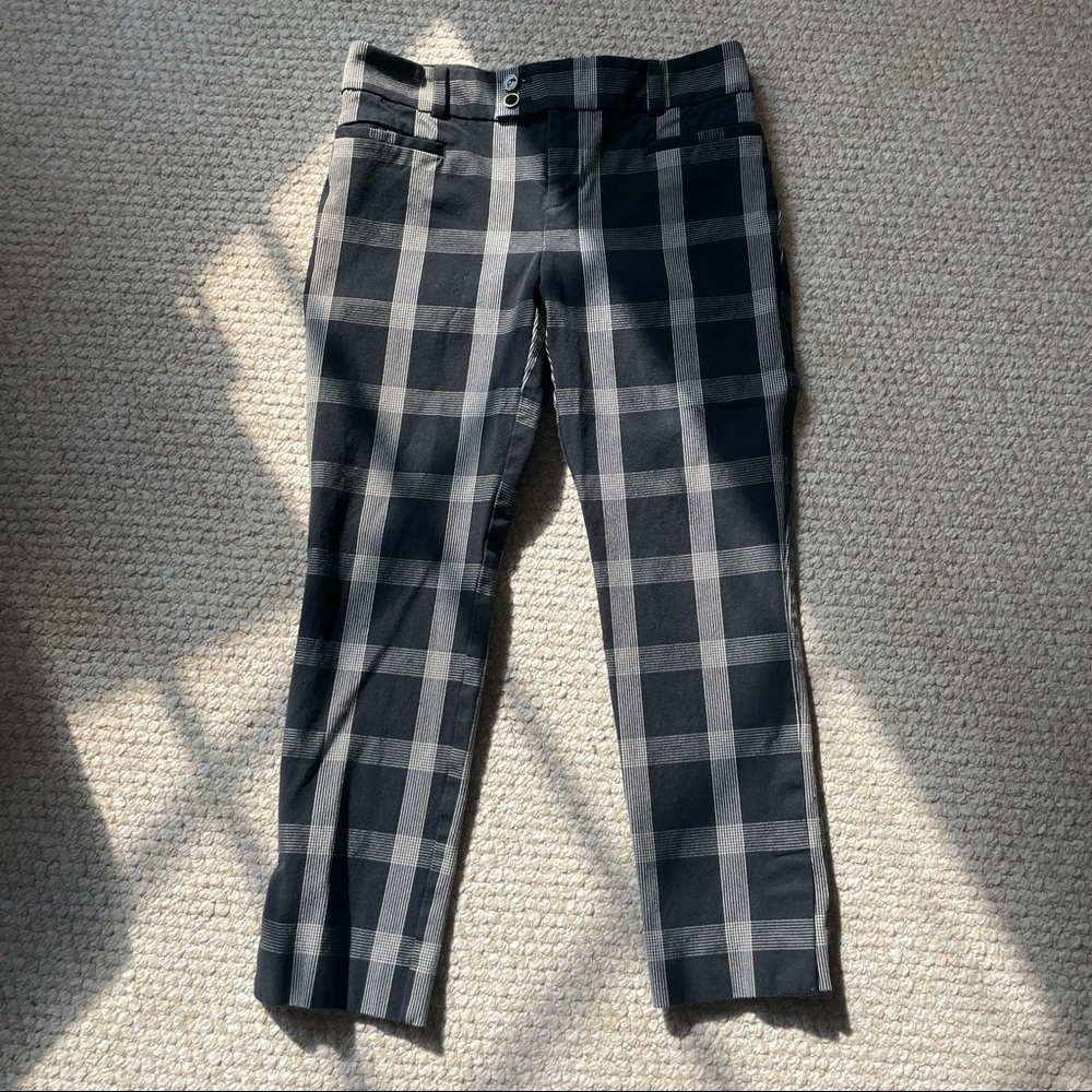 Anthropologie Checkered Pants
